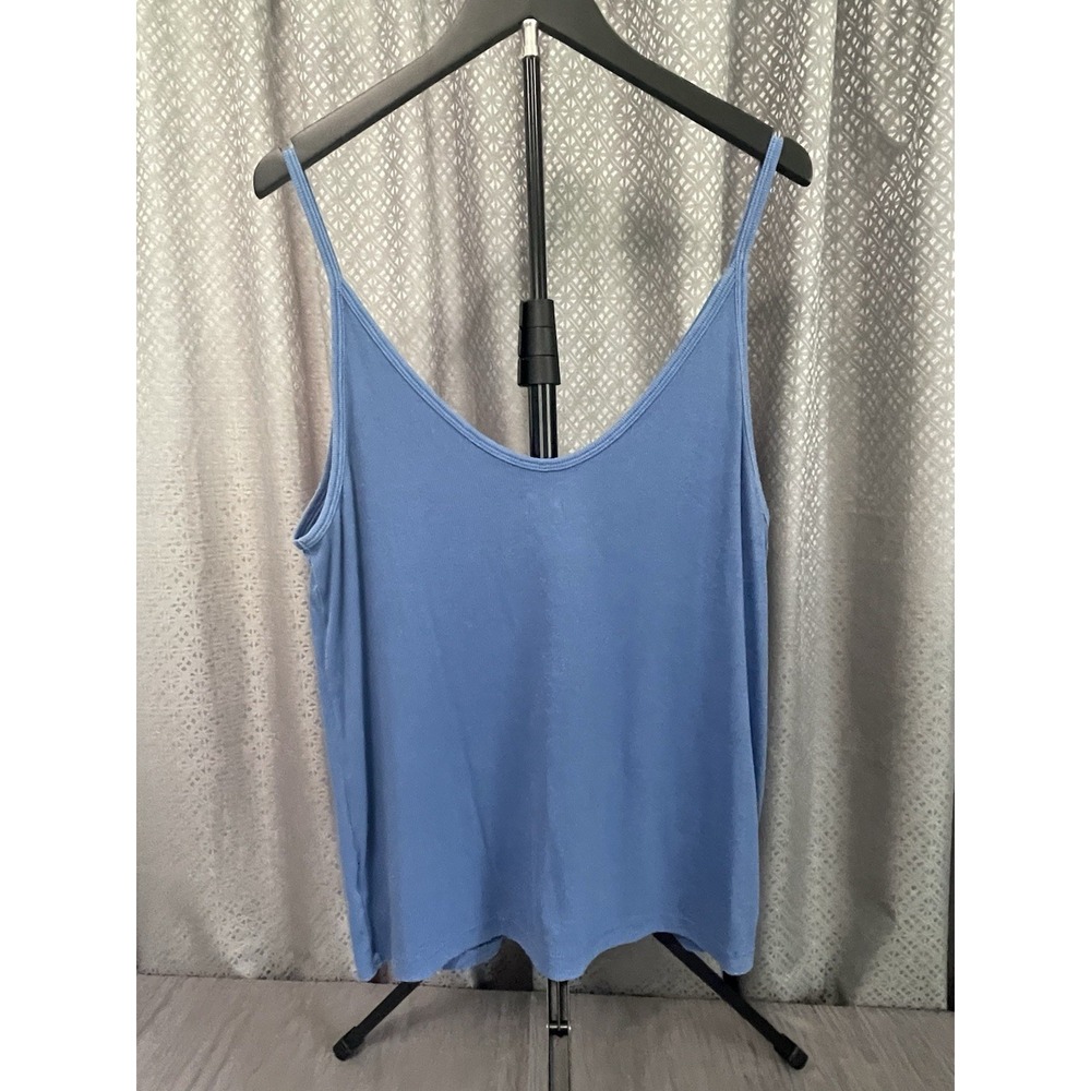 Universal Thread Goods Co. XXL Blue Ribbed Tank Top - Picture 2 of 4